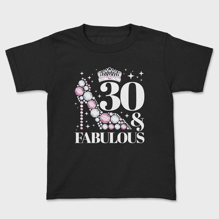 Tricou Copii, Fabulous Birthday Quote