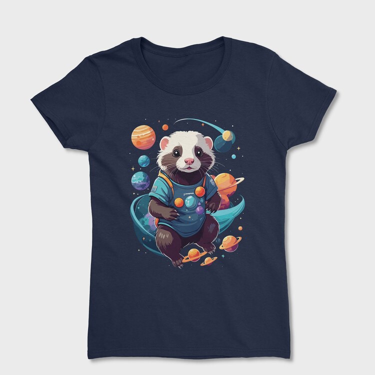 Tricou Femei, Ferret Sapce