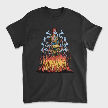 Fire Witch, Tricou Barbati (Unisex)