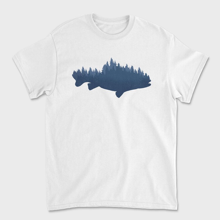 Fish Forest, Tricou Barbati (Unisex)