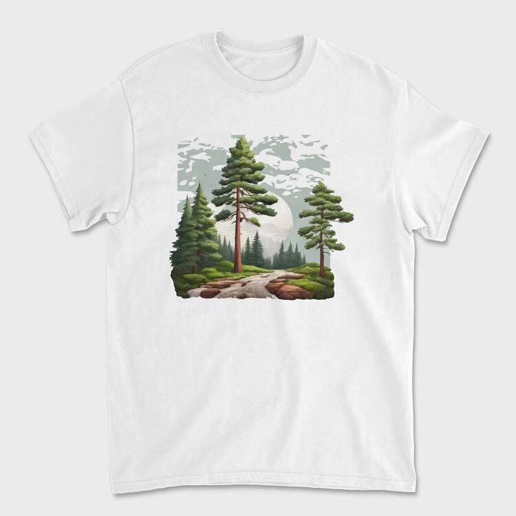 Tricou Barbati (Unisex), Forest Hiking