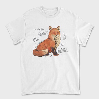 Tricou Barbati (Unisex), Fox Academia