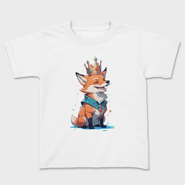 Tricou Copii, Fox Crown