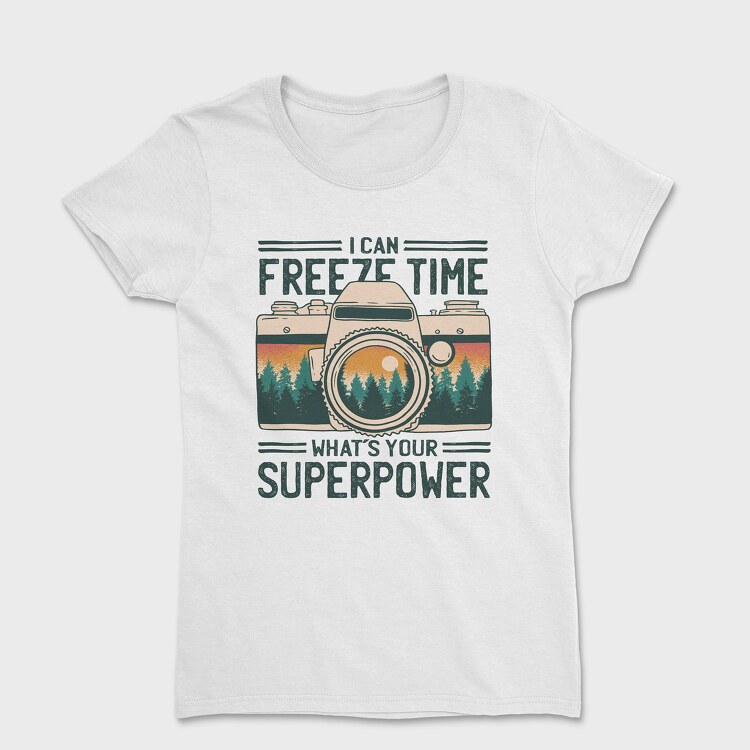 Tricou Femei, Freeze Time