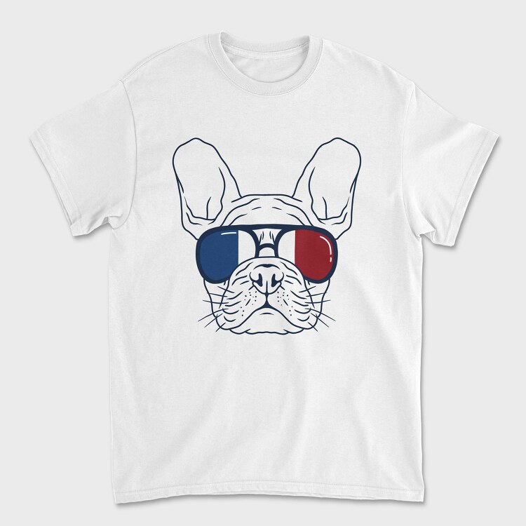 Tricou Barbati (Unisex), Frenchie Dog