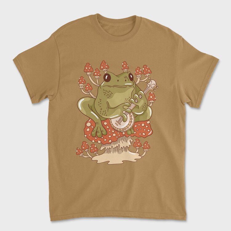 Frog Banjo, Tricou Barbati (Unisex)