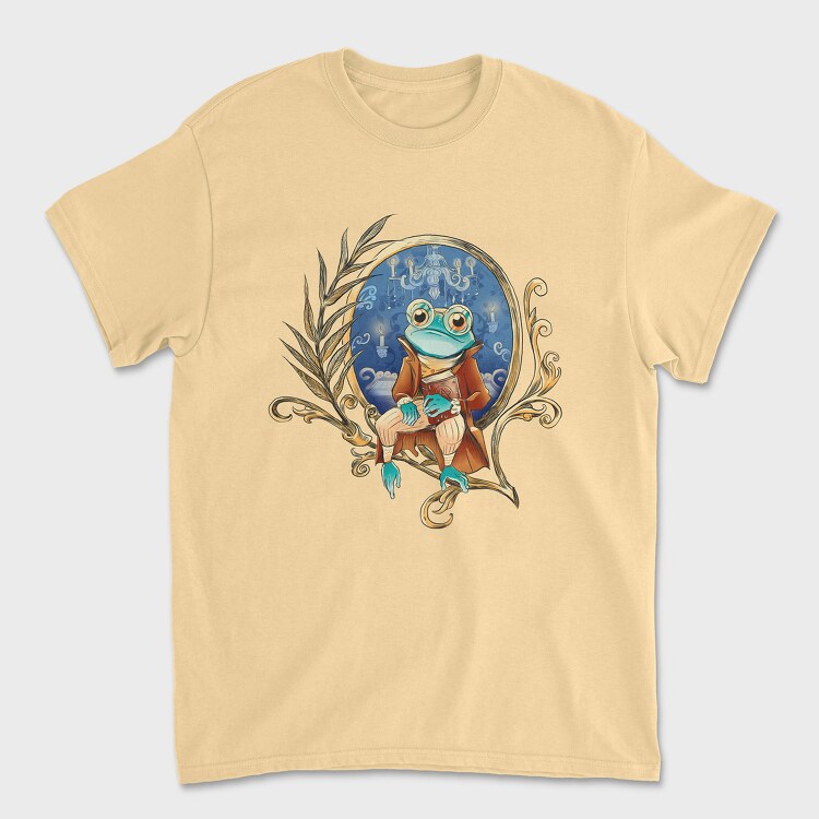 Frog Wizard Fantasy, Tricou Barbati (Unisex)