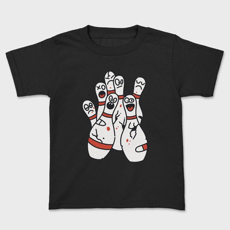 Funny Bowling Pins, Tricou Copii