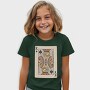 Tiger King Of Spades Card, Tricou Copii