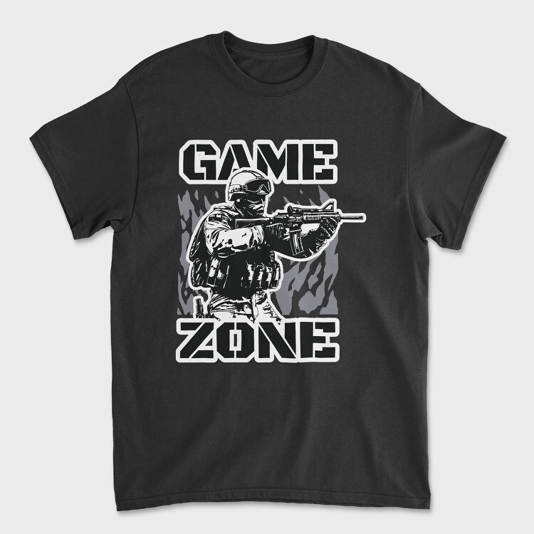 Game Zone Tactical, Tricou Barbati (Unisex)