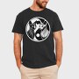 Yin Yang Cats Symbol, Tricou Barbati (Unisex)