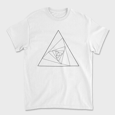 Geometric Triangle, Tricou Barbati (Unisex)