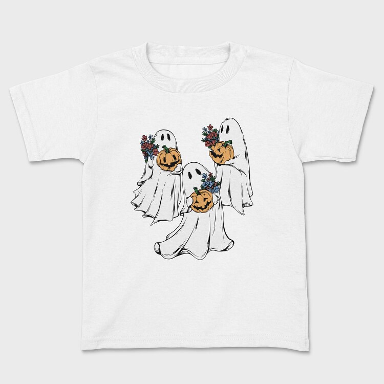 Tricou Copii, Ghosts Halloween