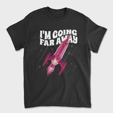 Going Far Away Rocket, Tricou Barbati (Unisex)