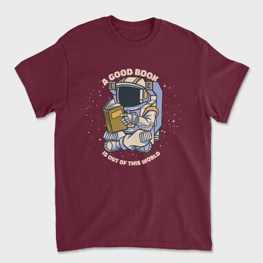 Good Book Astronaut, Tricou Barbati (Unisex)