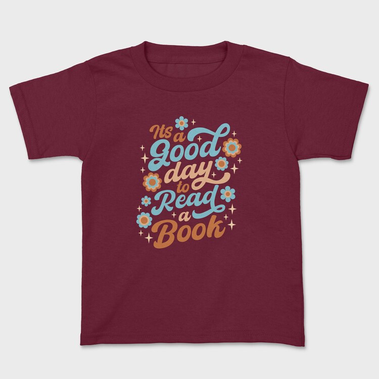 Tricou Copii, Good Day Book