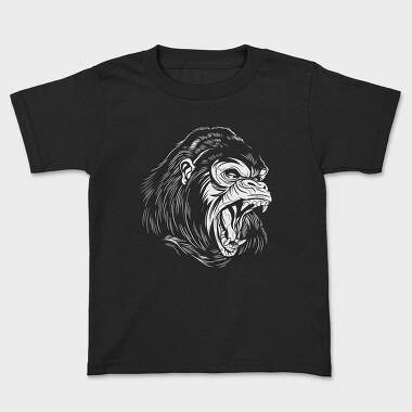 Tricou Copii, Gorilla Monochrome