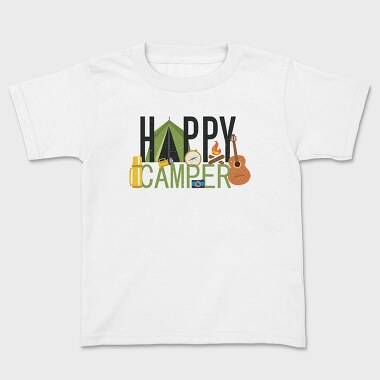 Happy Camper Elements, Tricou Copii