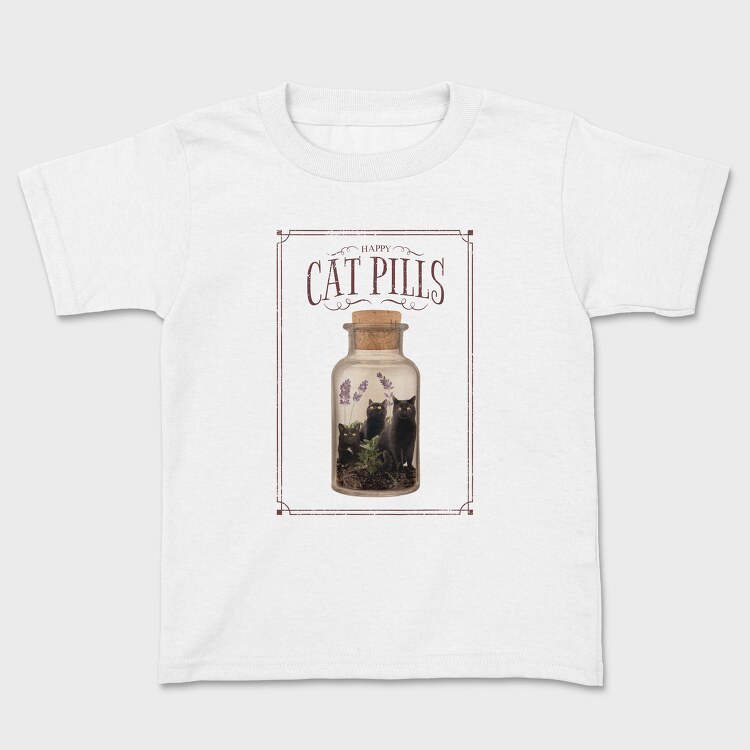 Happy Cat Pills, Tricou Copii