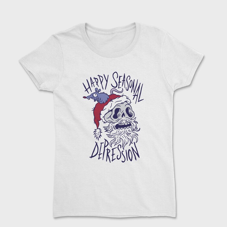 Tricou Femei, Happy Seasonal Depression