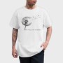 Dandelion With Quote, Tricou Barbati (Unisex)