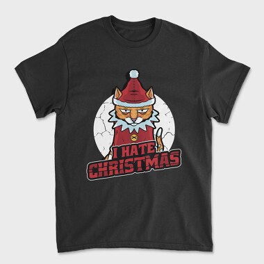 Hate Christmas, Tricou Barbati (Unisex)