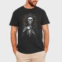 Skeleton Coffee Grave, Tricou Barbati (Unisex)