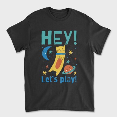 Hey Lets Play, Tricou Barbati (Unisex)