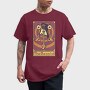Pixelart Tarot Card the Bassist, Tricou Barbati (Unisex)