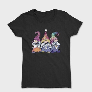 Tricou Femei, Hippie Gnomes Pastel