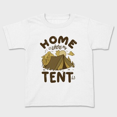 Home Is Where My Tent Is, Tricou Copii