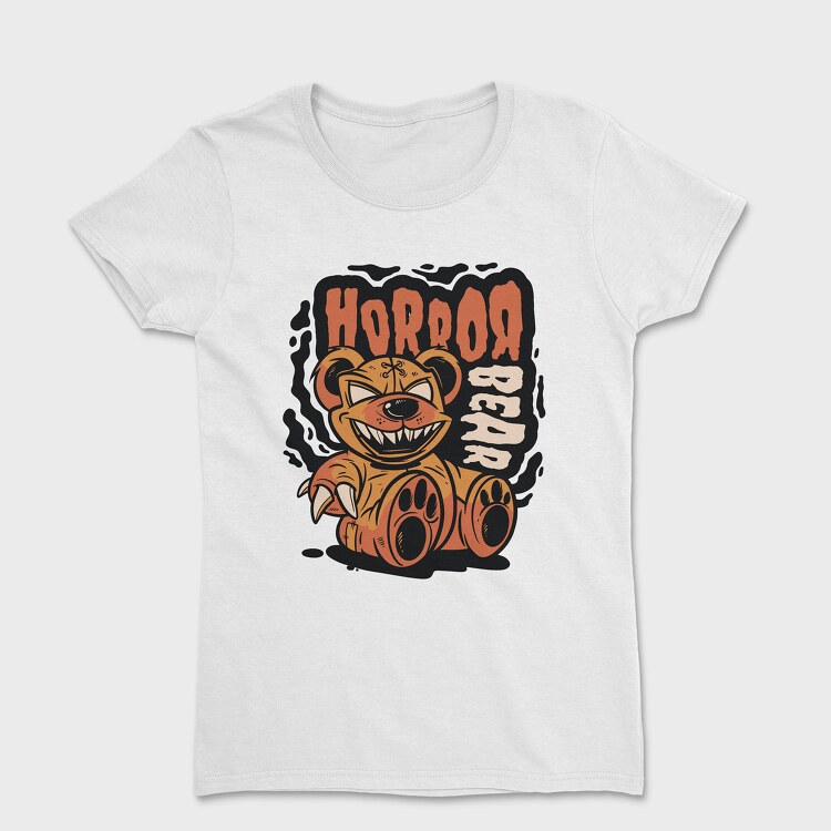 Tricou Femei, Horror Bear