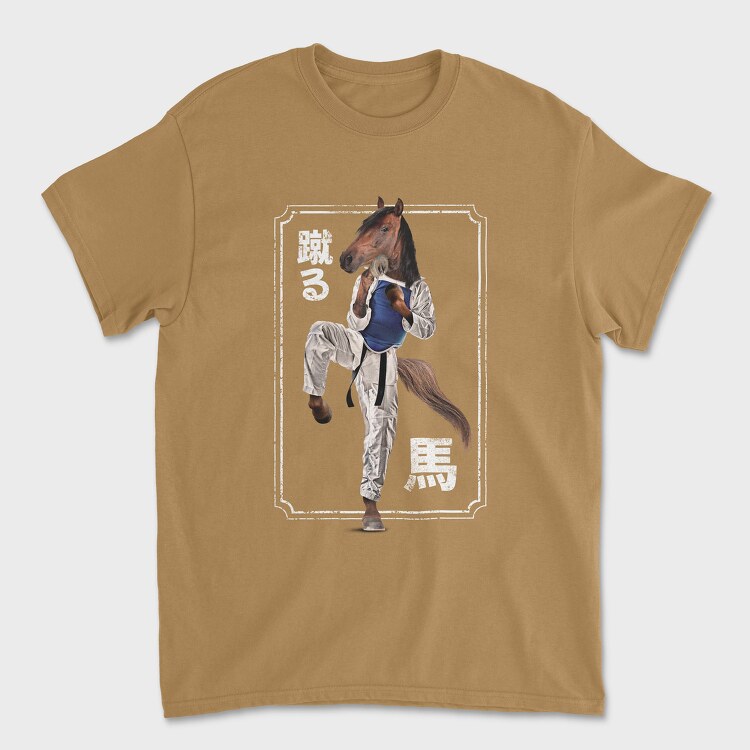 Horse Karate, Tricou Barbati (Unisex)