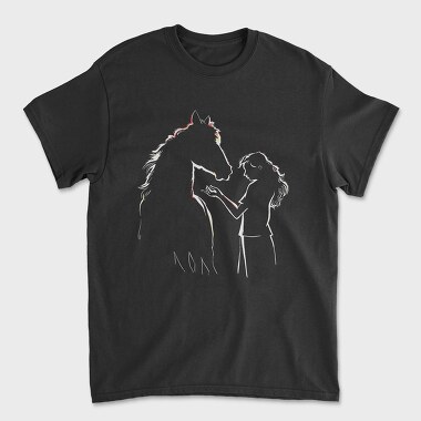 Horse Kid, Tricou Barbati (Unisex)