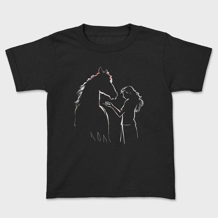 Tricou Copii, Horse Kid