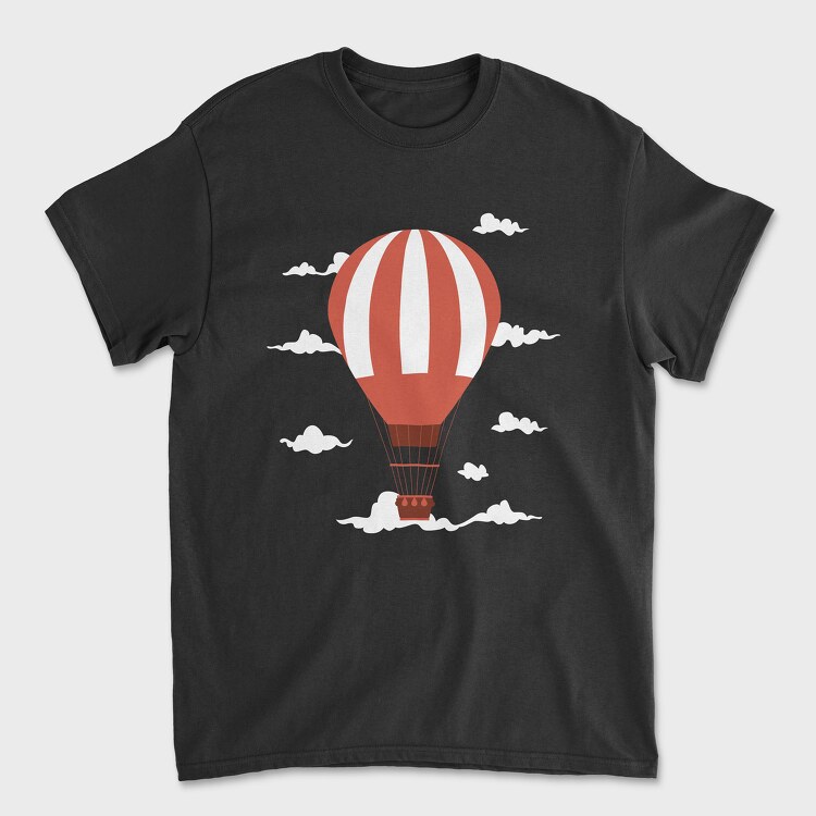 Tricou Barbati (Unisex), Hot Air Balloon