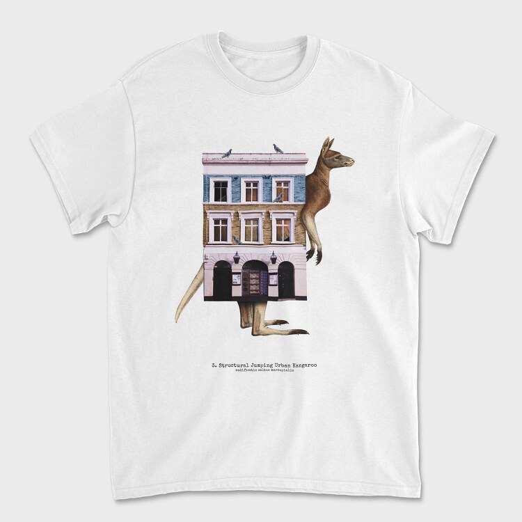 Tricou Barbati (Unisex), House Animal Kangaroo