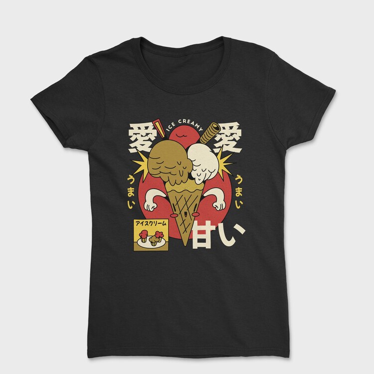 Tricou Femei, Ice Cream