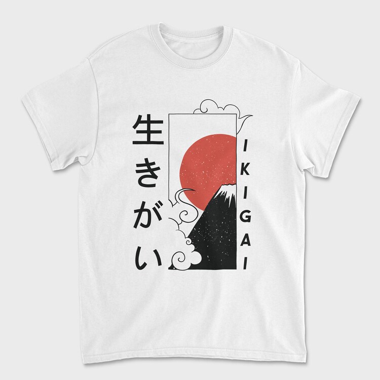 Tricou Barbati (Unisex), Ikigai