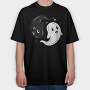 Yin Yang Ghosts, Tricou Oversize Barbati (Unisex)