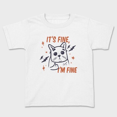 Tricou Copii, Its Fine I Am Fine