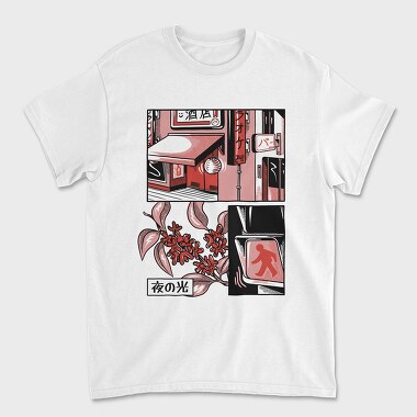 Japanese Comics, Tricou Barbati (Unisex)