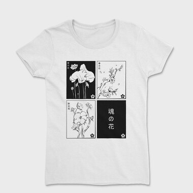 Japanese Flowers, Tricou Femei