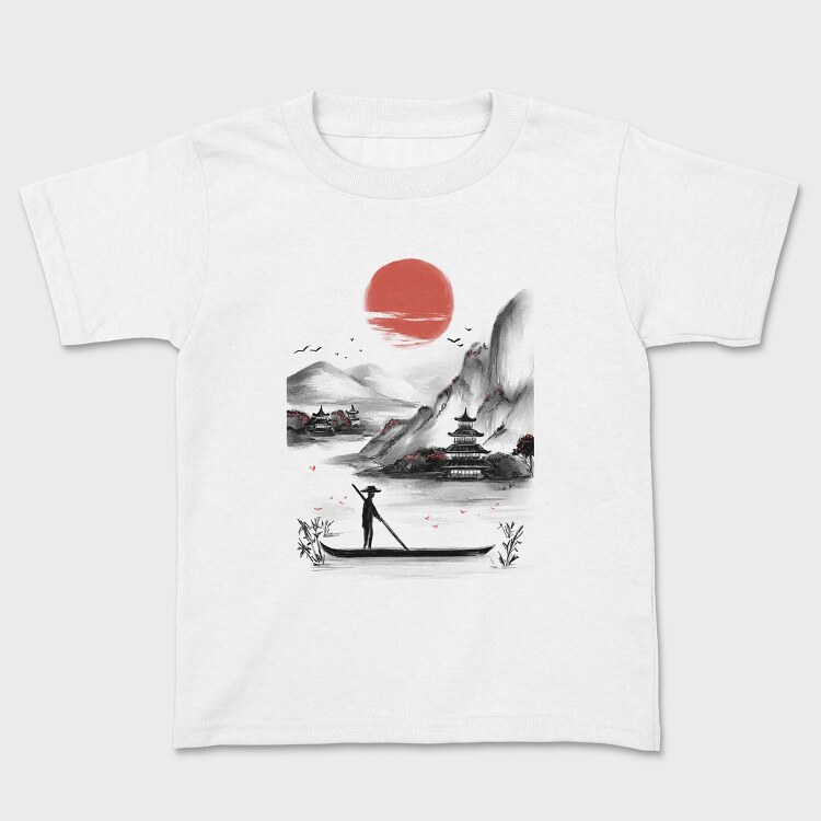 Tricou Copii, Japanese Landscape