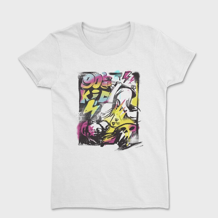 Kid Skate Graffiti, Tricou Femei