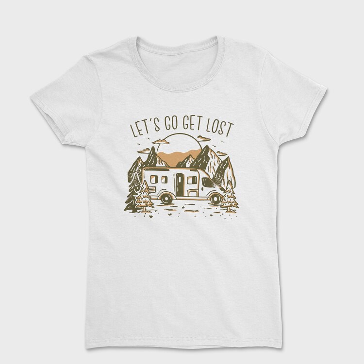 Lets Get Lost Van, Tricou Femei