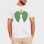 Cannabis Lungs, Tricou Barbati (Unisex)