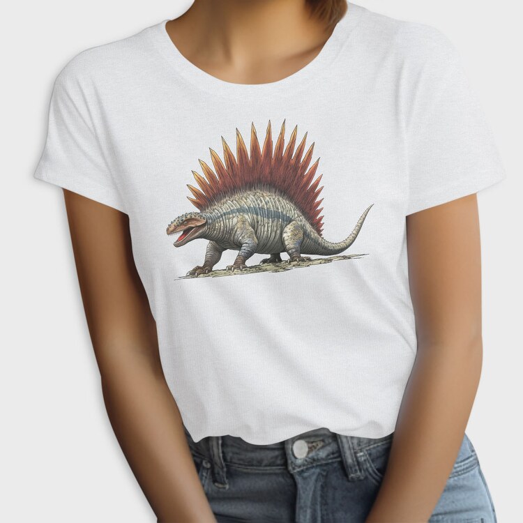 Prehistoric Dimetrodon, Tricou Femei