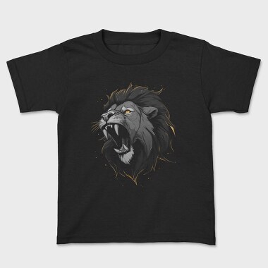 Tricou Copii, Lion Duotone