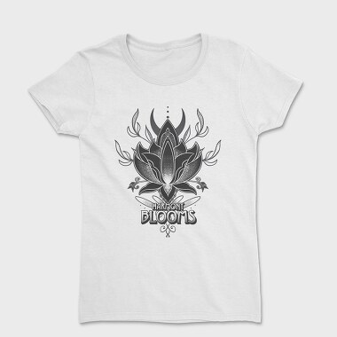 Lotus Flower Harmony Blooms, Tricou Femei